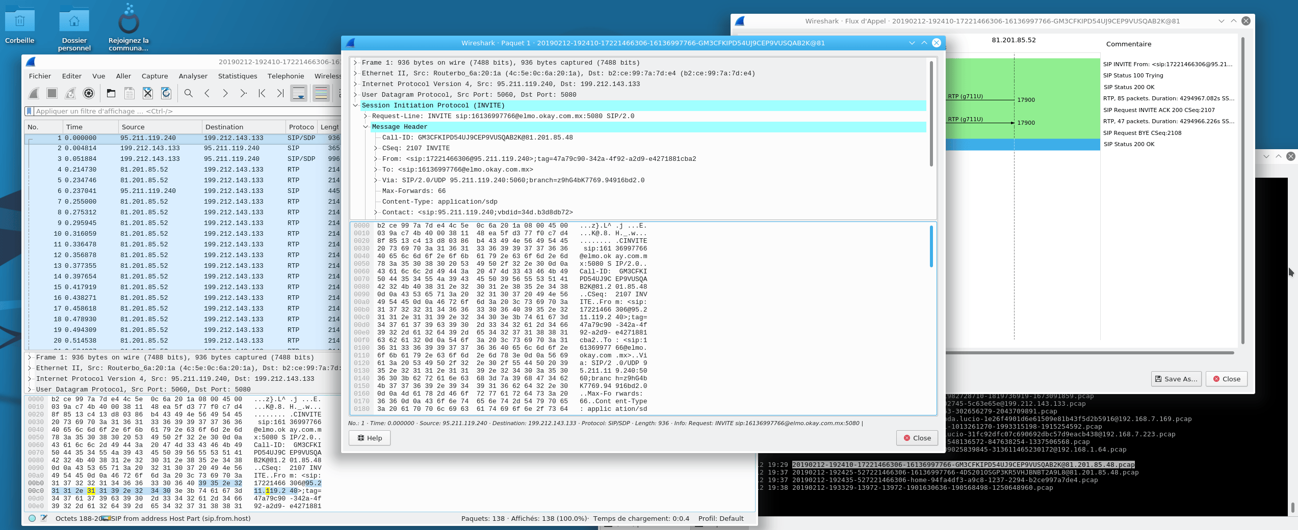 wireshark sip